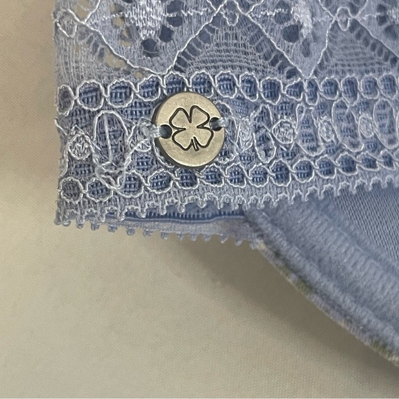 Lucky Brand Bra Size 38D Blue and Green Floral - Picture 6 of 12